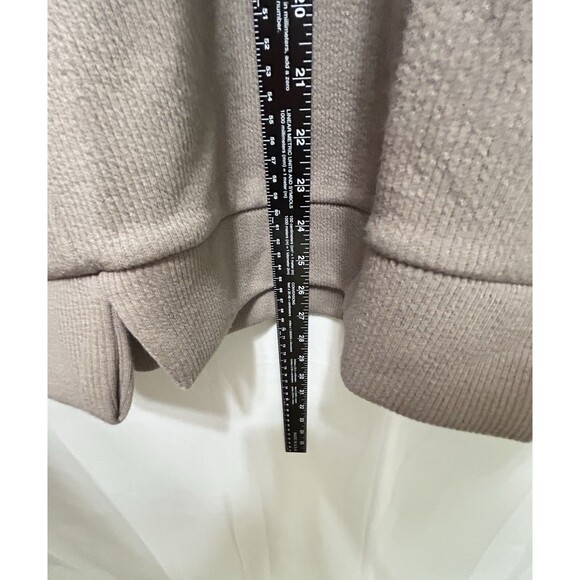 Andrew Marc New York Womens XL Taupe Pullover Long Sleeve Top NWT - Picture 4 of 9